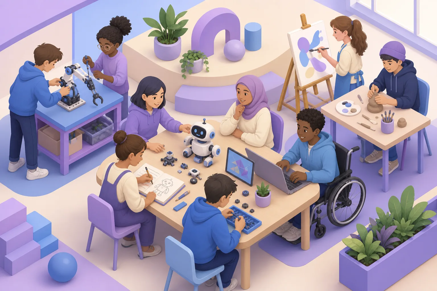 We Are ABLE: Mở rộng Giáo dục STEAM Bao trùm
